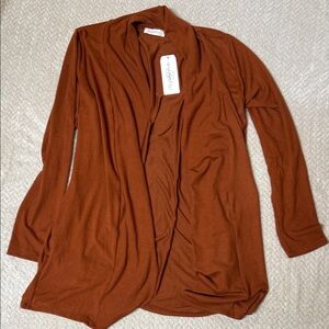 Rust Brown Women's Cardigan